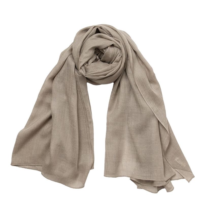 Skjerf i modal - beige