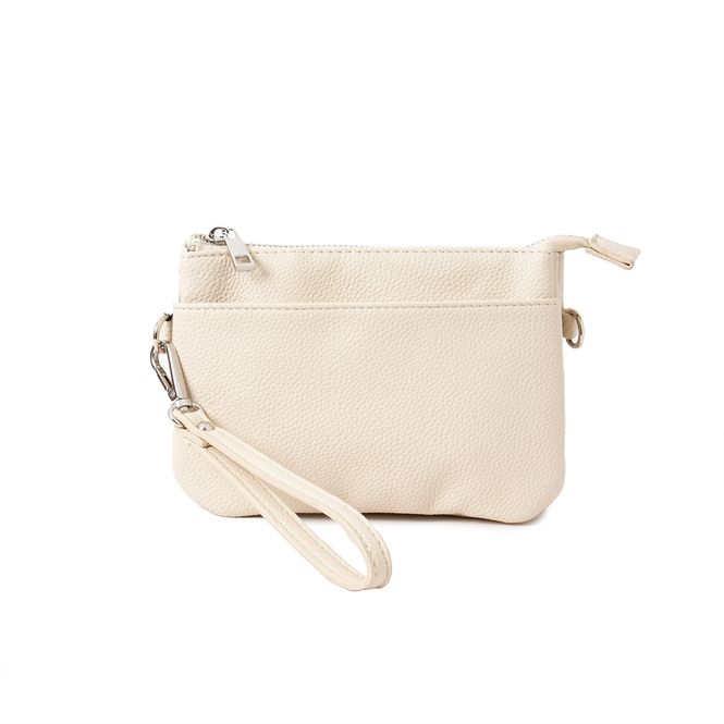 Hovedbilde Anna clutch - lys beige