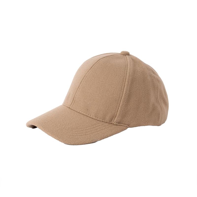 Kepsar av ullblandning - beige