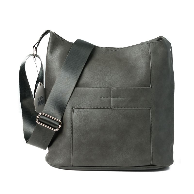 Anna stor crossbag - grå