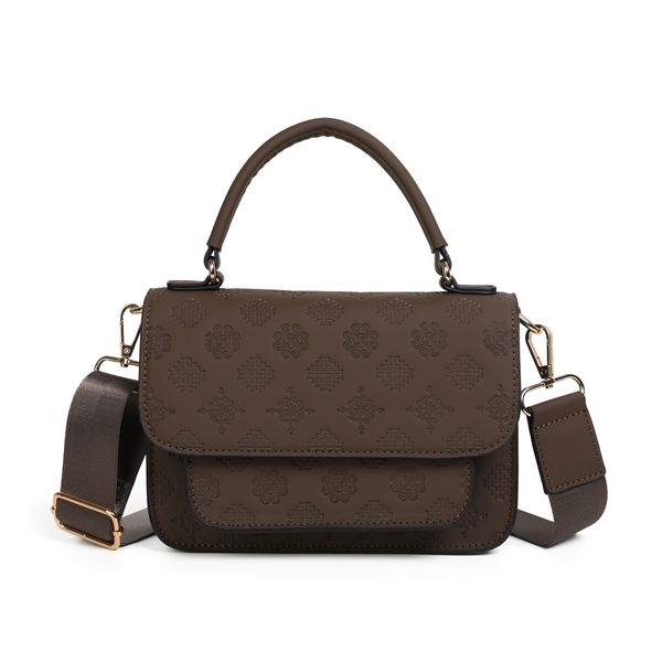 Huvudbild Hillevi clutch brun - stilren väska i ...