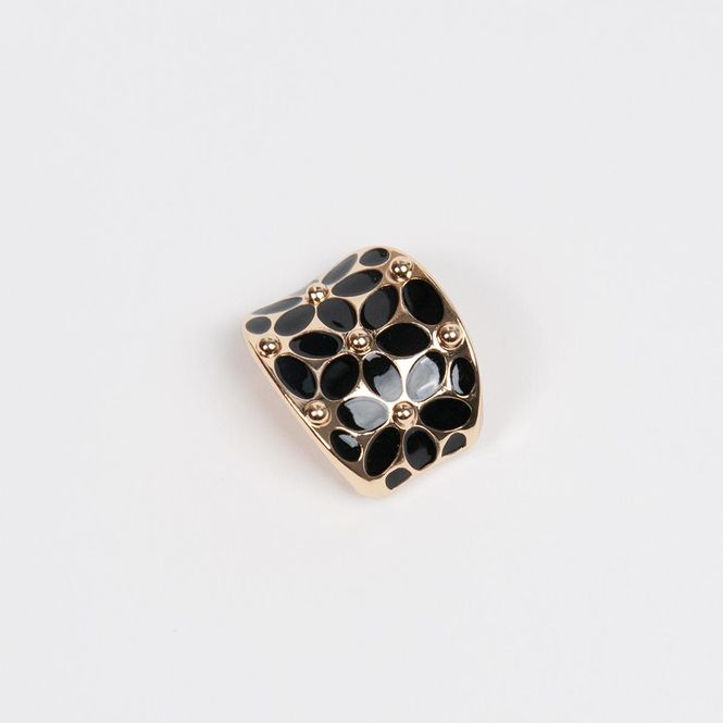 Huvudbild Scarf-ring med Geometriskt Mönster – ...