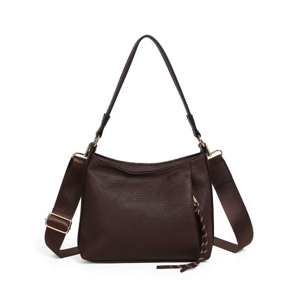 Huvudbild Himalaya soft bag brun - elegant väska i ...