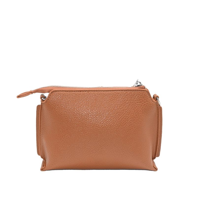 FRANCES Clutch - cognac