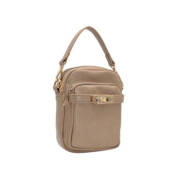 Huvudbild Heidi citybag mörk beige - liten väska i ...