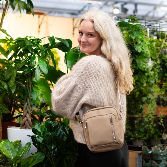 Hovedbilde DINA stor citybag - beige