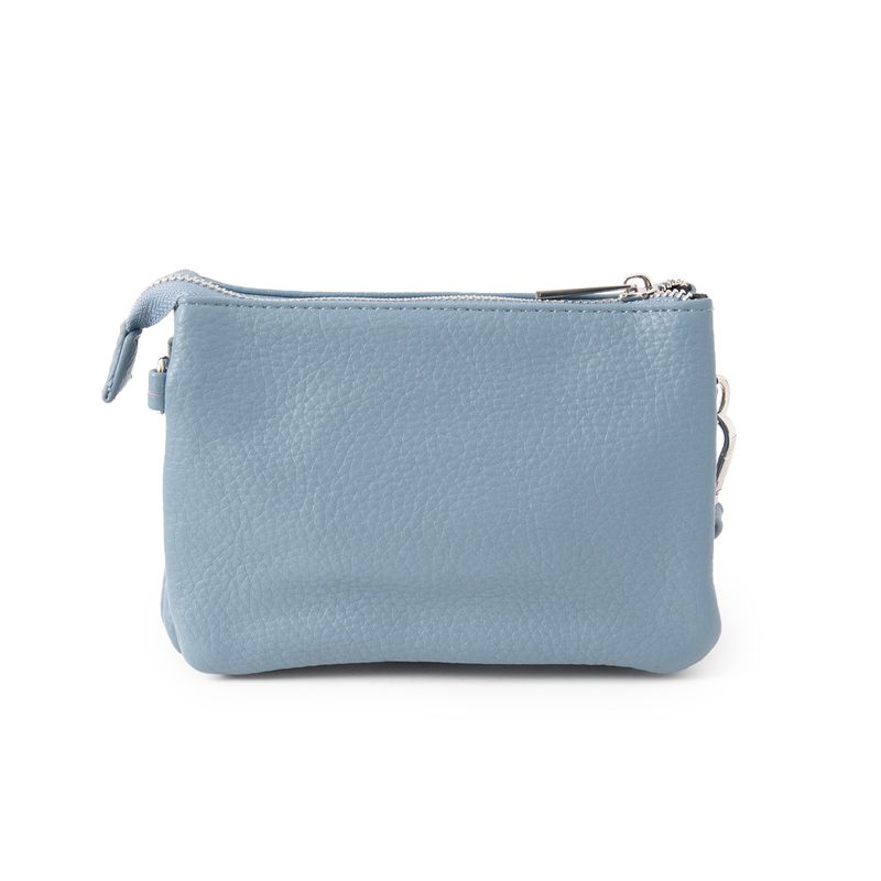 Anna clutch - jeansblå