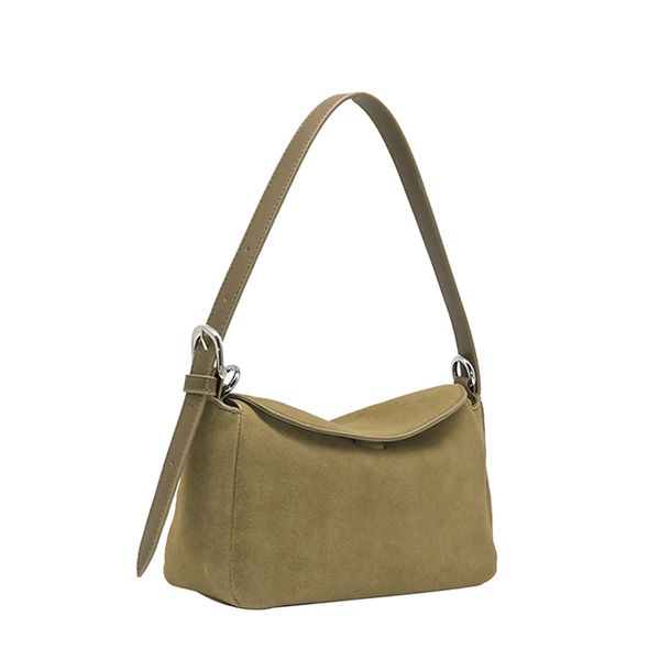 Huvudbild Henny liten bag olivgrön - trendig axelväska i ...