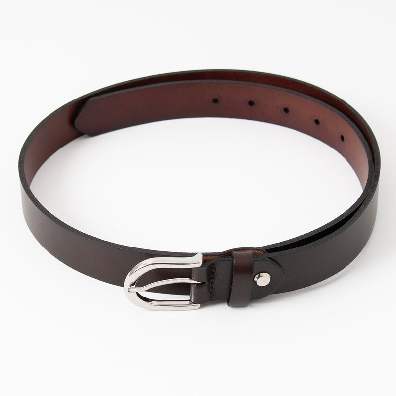 Läderbälte - brunt