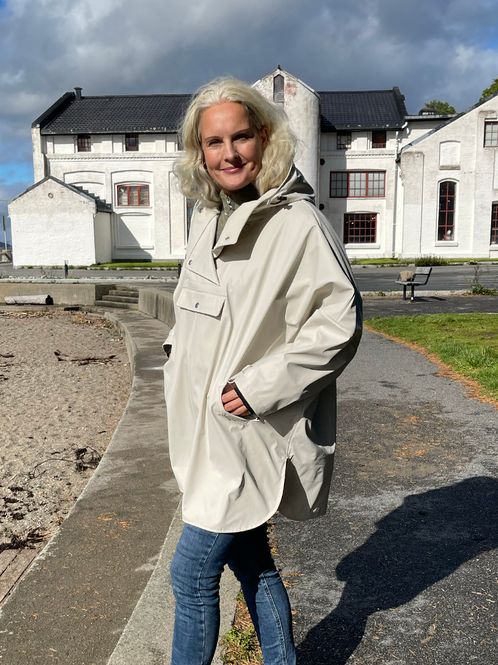 Huvudbild Regnponcho - offwhite