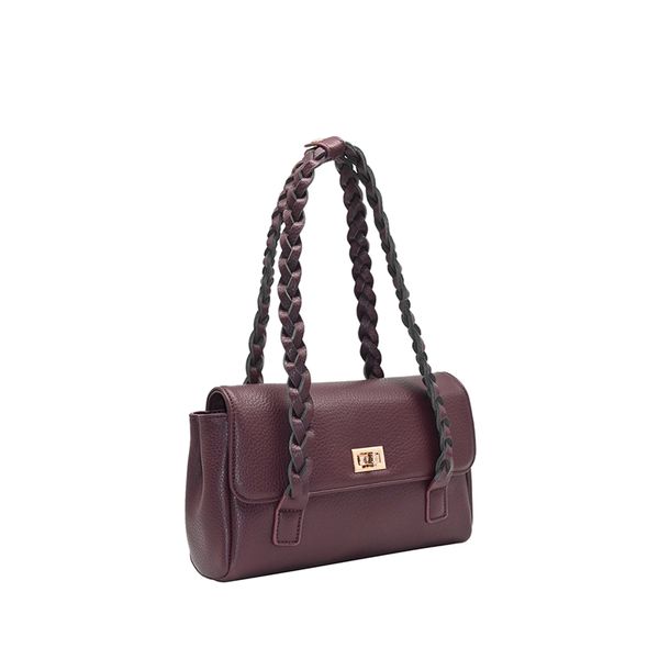 Huvudbild Holly låg shopper - vinröd väska i ...